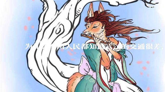 为什么全国人民都知道武汉的交通很差，但是武汉人不知道？